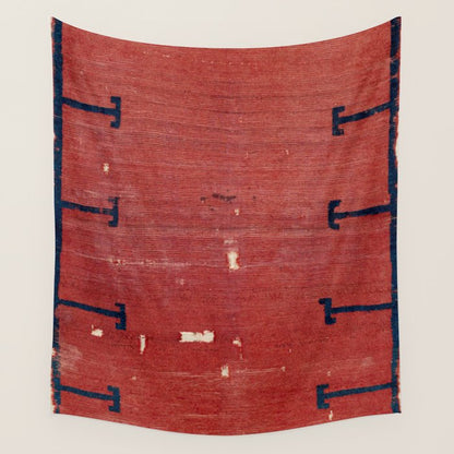 Yüncü Antique Balikesir Turkish Pile Rug Print Wall Tapestry Gallery Image 4