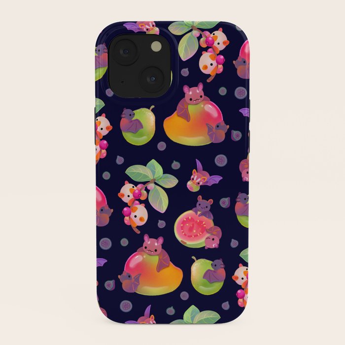 Fruit and bat - dark iPhone Case Gallery Image 38