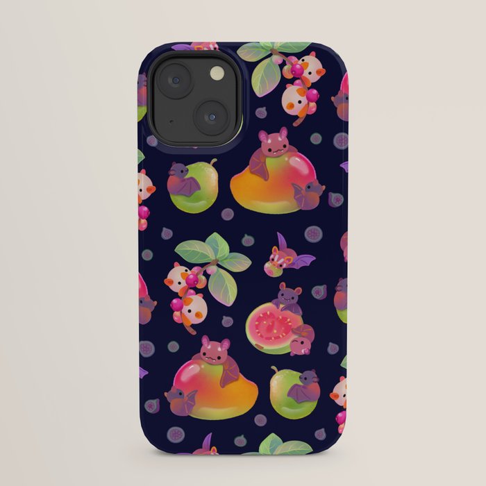 Fruit and bat - dark iPhone Case Gallery Image 29