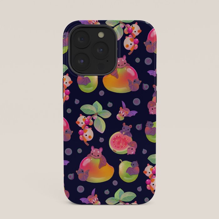 Fruit and bat - dark iPhone Case Gallery Image 35