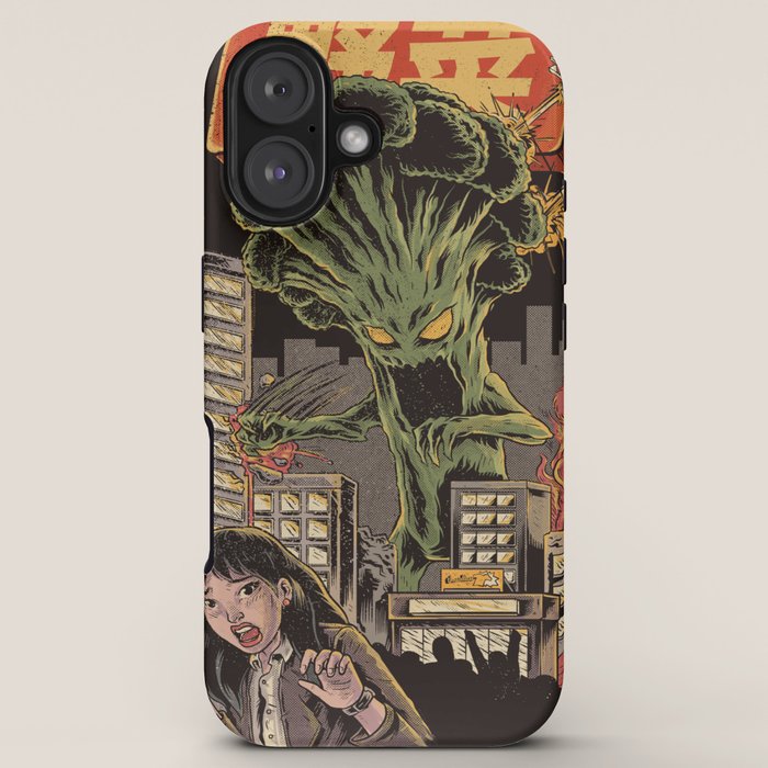 Broccozilla Black Version iPhone Case Gallery Image 5