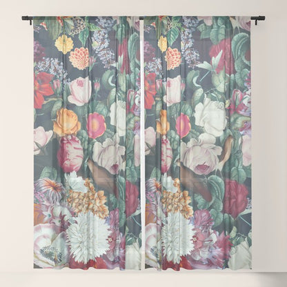 EXOTIC GARDEN - NIGHT XIII Window Curtain Gallery Image 21