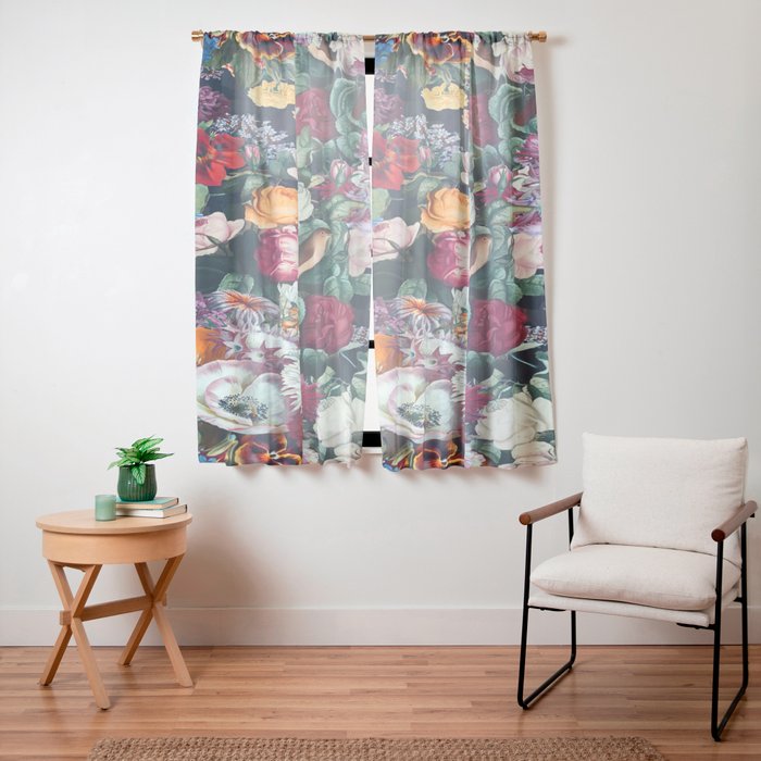 EXOTIC GARDEN - NIGHT XIII Window Curtain Gallery Image 15