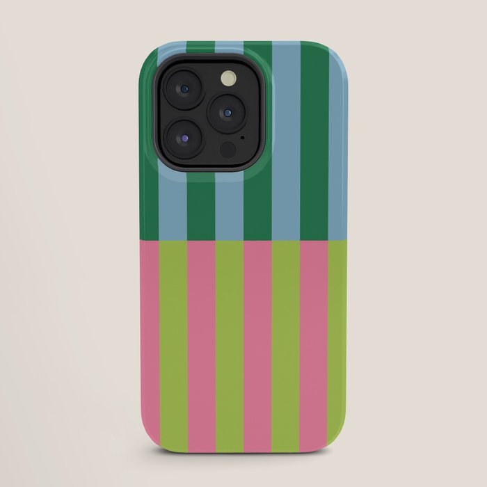 Vibrant Stripe Design: Modern Colorful Pattern for Dynamic Visuals iPhone Case Gallery Image 27