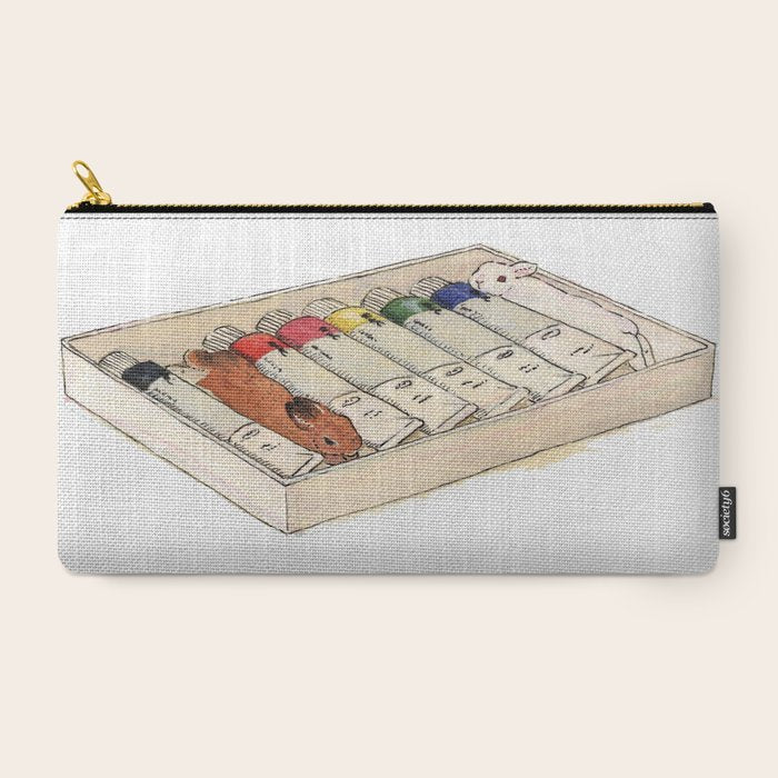 Bunny-colored paint Carry All Pouch Gallery Image 2