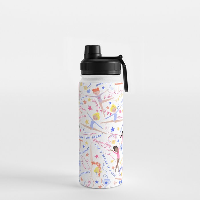 Gymnast Girls Water Bottle Gallery Image 2