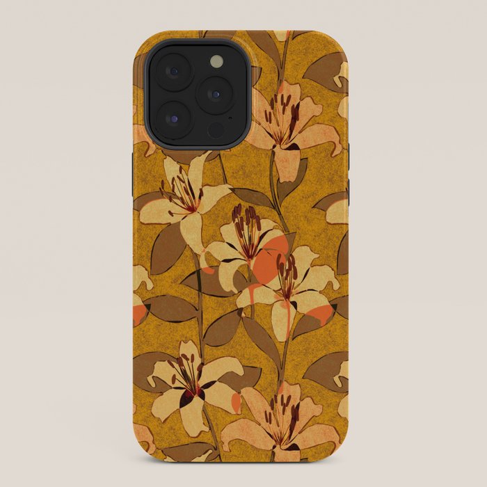 Tiger Lily (ORANGE-RED) iPhone Case Gallery Image 36