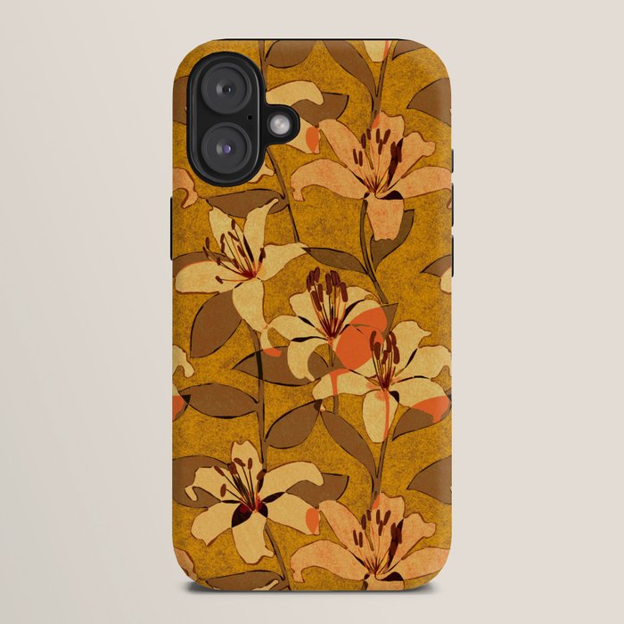 Tiger Lily (ORANGE-RED) iPhone Case Gallery Image 10
