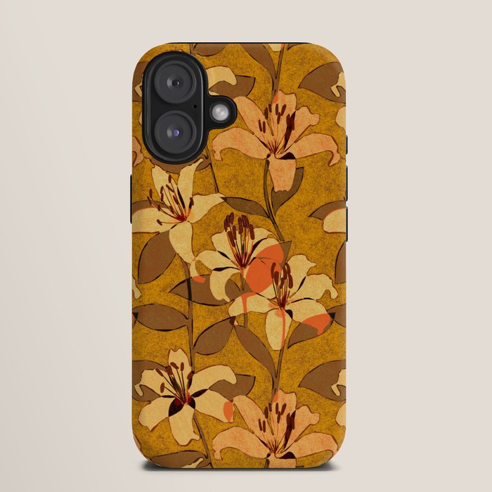 Tiger Lily (ORANGE-RED) iPhone Case Gallery Image 9