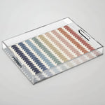 Maude Pattern- Vintage Multicolor Acrylic Tray Gallery Image 1