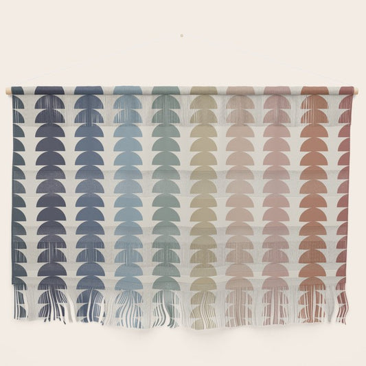 Maude Pattern- Vintage Multicolor Wall Hanging Gallery Image 2