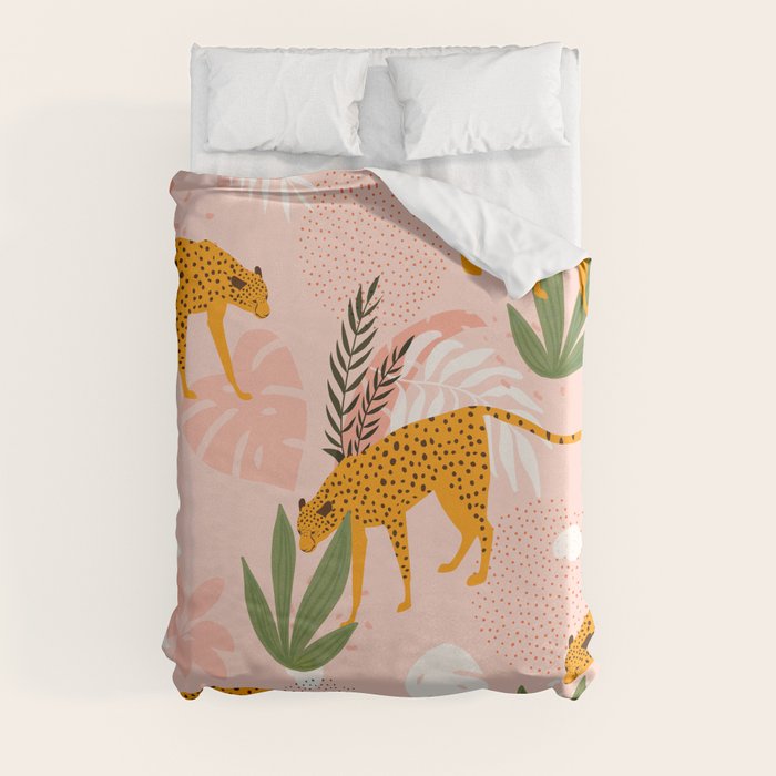 Cheetah chase Duvet Cover Gallery Image 8