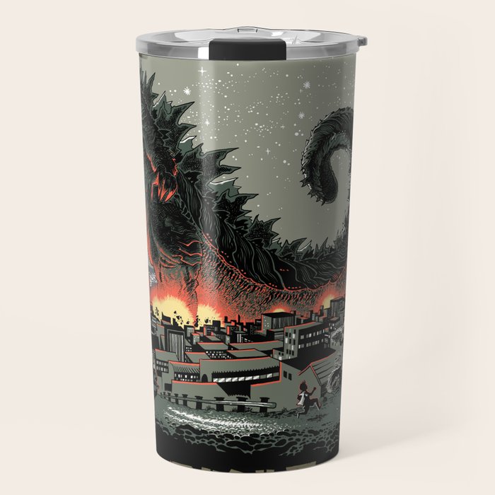 Godzilla - Gray Edition Travel Mug Gallery Image 1