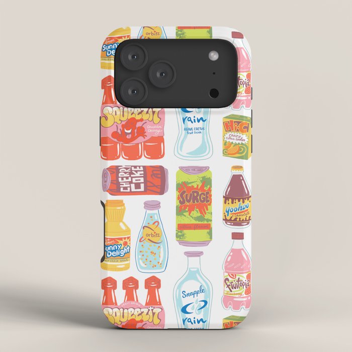 90s Drinks iPhone Case Gallery Image 4
