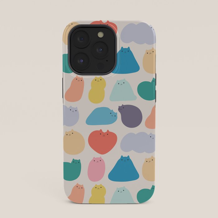 Cat Landscape 168 - Colourful Cats iPhone Case Gallery Image 35