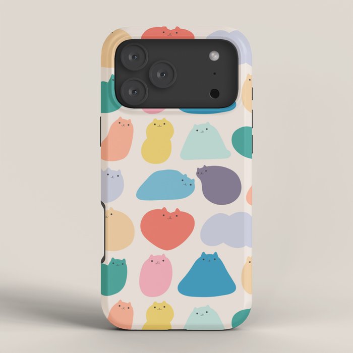 Cat Landscape 168 - Colourful Cats iPhone Case Gallery Image 4