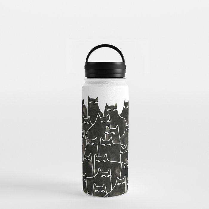 Suspicious Cats Water Bottle Gallery Image 3