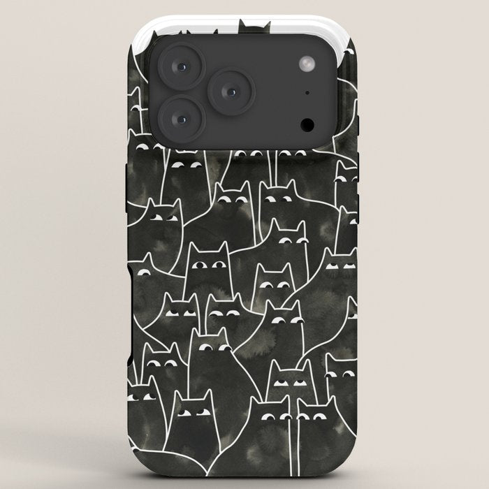 Suspicious Cats iPhone Case Gallery Image 7