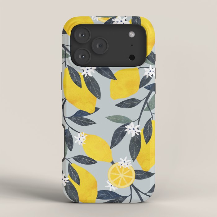 Lemons pattern iPhone Case Gallery Image 4