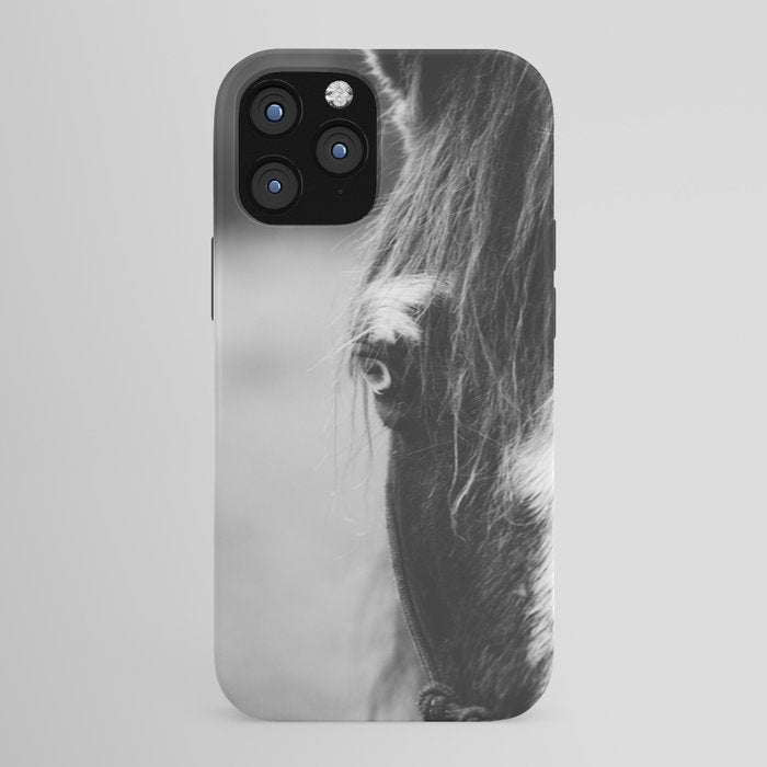 Blue Eye - horse photography iPhone Case Gallery Image 43