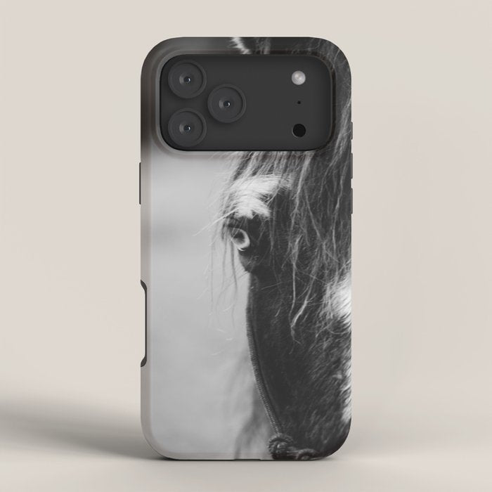 Blue Eye - horse photography iPhone Case Gallery Image 4