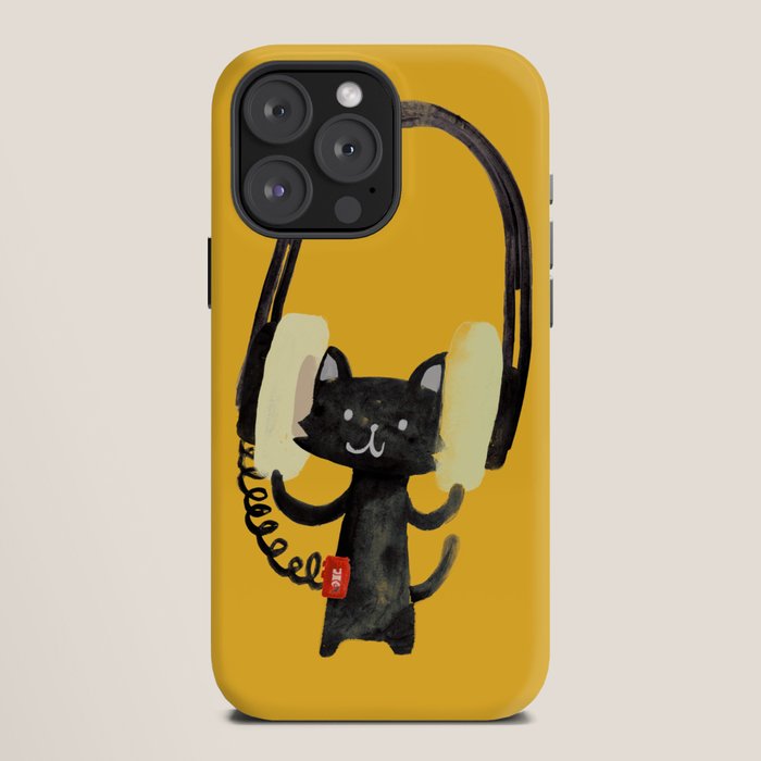 I Love Huge Headphone iPhone Case Gallery Image 12