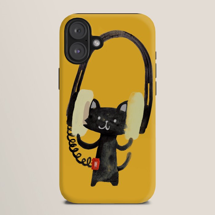I Love Huge Headphone iPhone Case Gallery Image 10