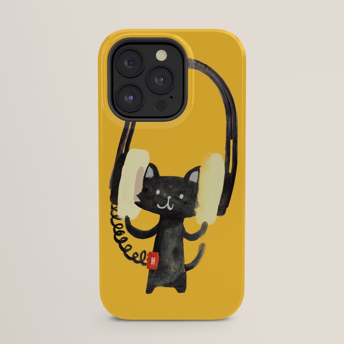 I Love Huge Headphone iPhone Case Gallery Image 23