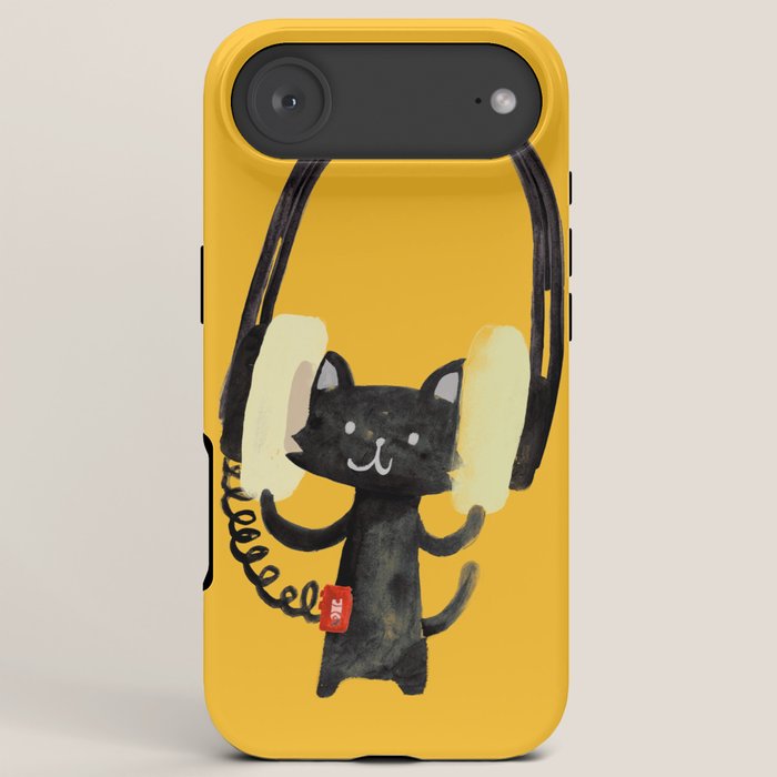 I Love Huge Headphone iPhone Case Gallery Image 6