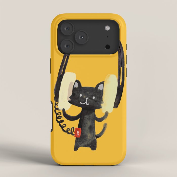 I Love Huge Headphone iPhone Case Gallery Image 4