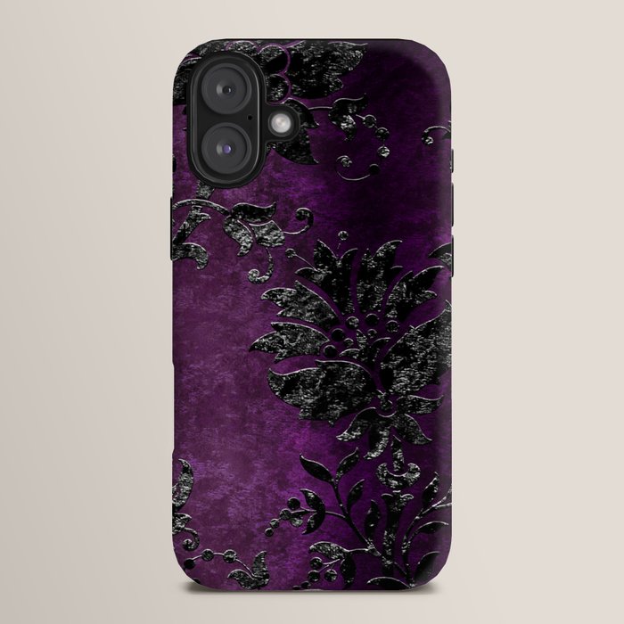 Embossed Black Velvet 04 iPhone Case Gallery Image 14