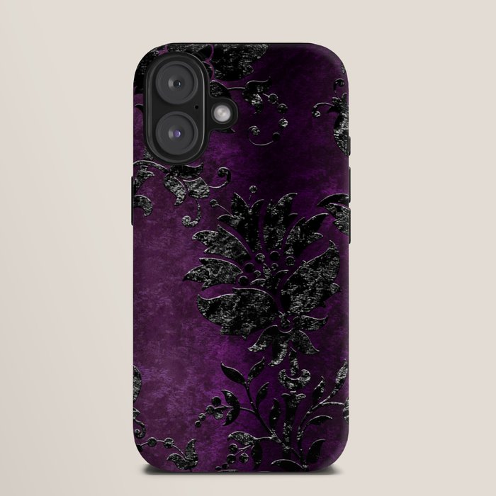 Embossed Black Velvet 04 iPhone Case Gallery Image 9