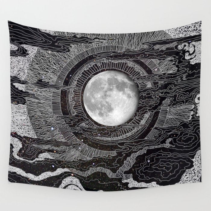 Moon Glow Wall Tapestry Gallery Image 2