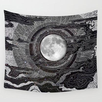 Moon Glow Wall Tapestry Gallery Image 2