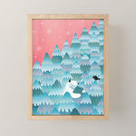 Tree Hugger Mini Art Print Gallery Image 1