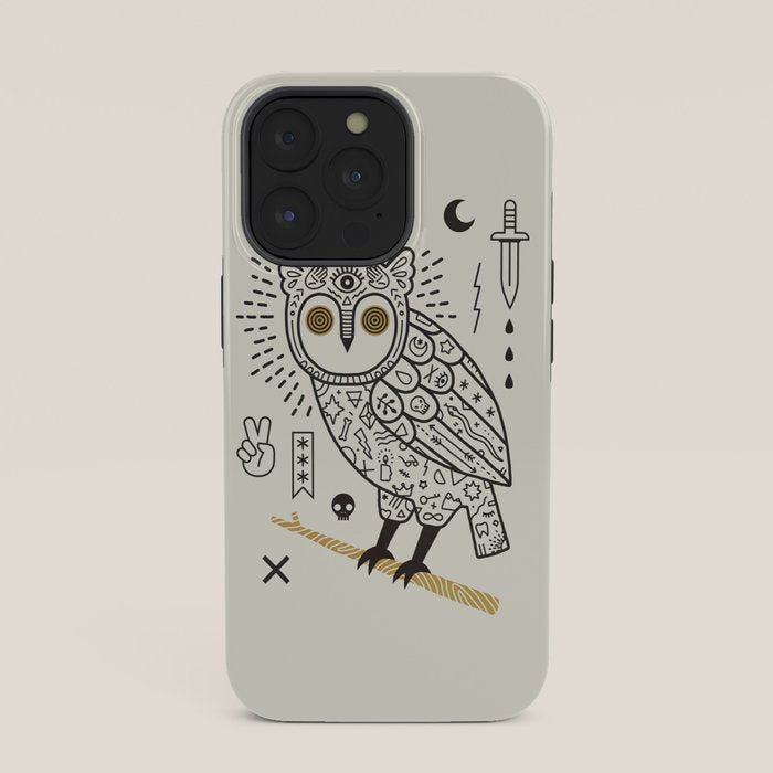 Hypno Owl iPhone Case Gallery Image 35