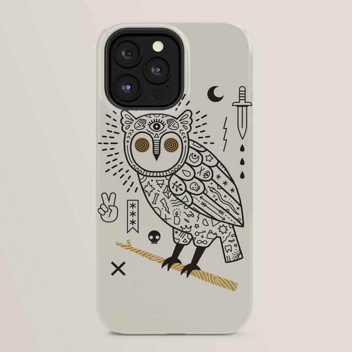 Hypno Owl iPhone Case Gallery Image 32
