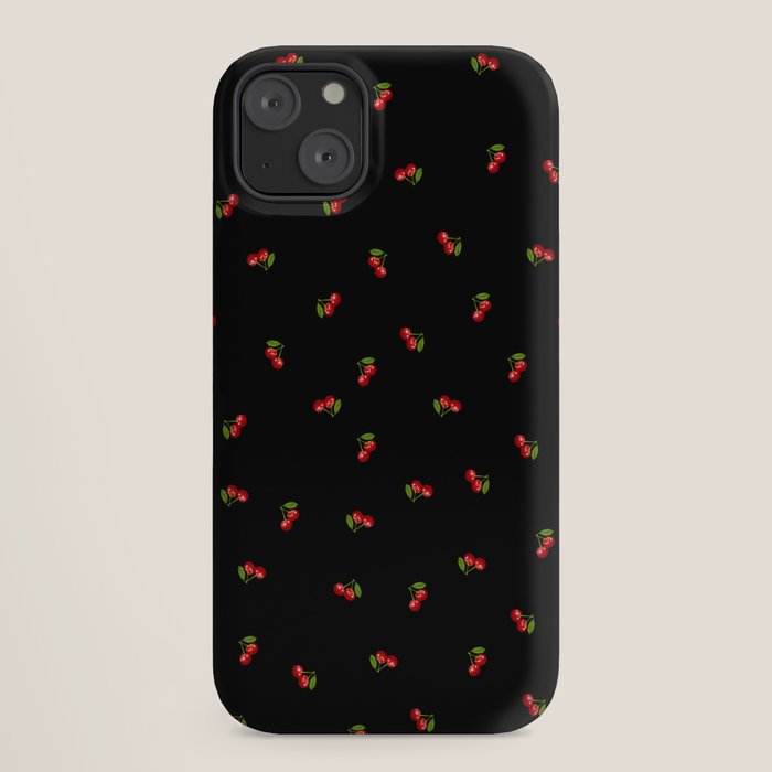 Dark Delicate Cherry iPhone Case Gallery Image 18