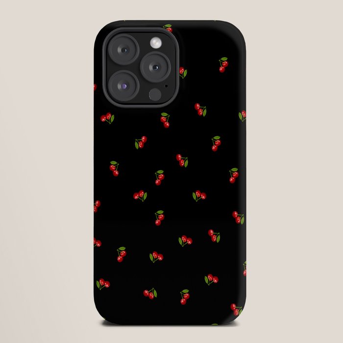 Dark Delicate Cherry iPhone Case Gallery Image 20