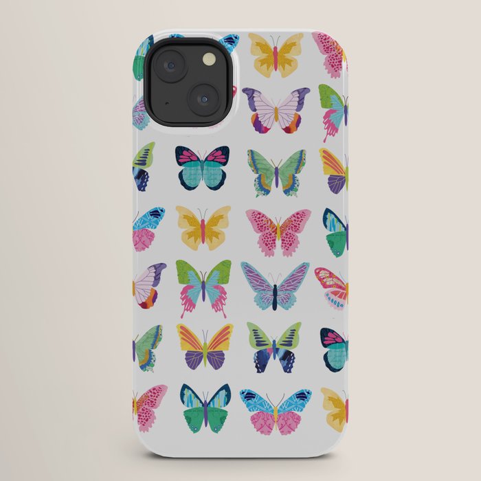 Colorful Butterflies iPhone Case Gallery Image 26
