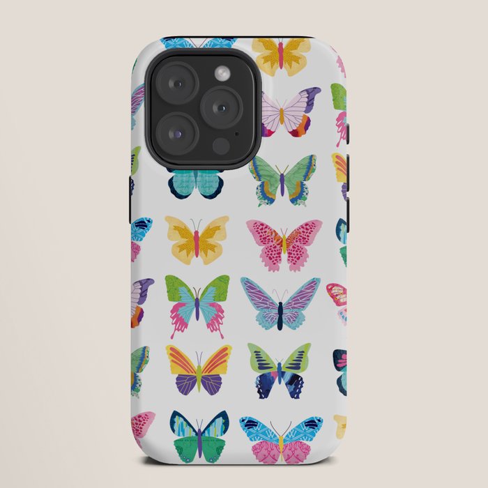 Colorful Butterflies iPhone Case Gallery Image 11