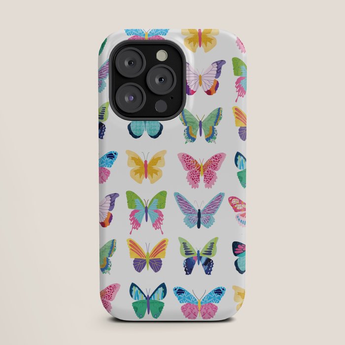 Colorful Butterflies iPhone Case Gallery Image 19