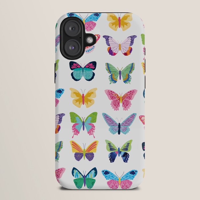Colorful Butterflies iPhone Case Gallery Image 10