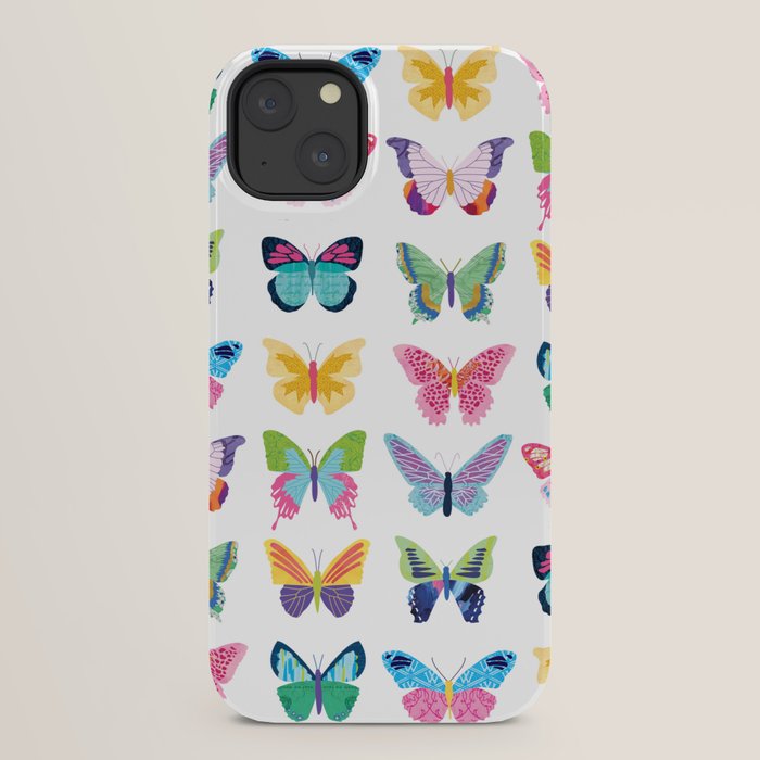 Colorful Butterflies iPhone Case Gallery Image 30