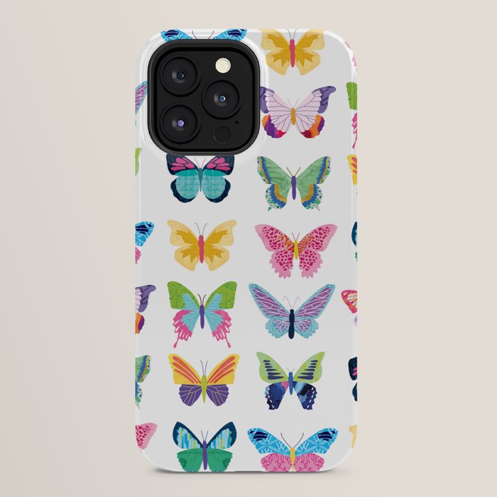 Colorful Butterflies iPhone Case Gallery Image 24