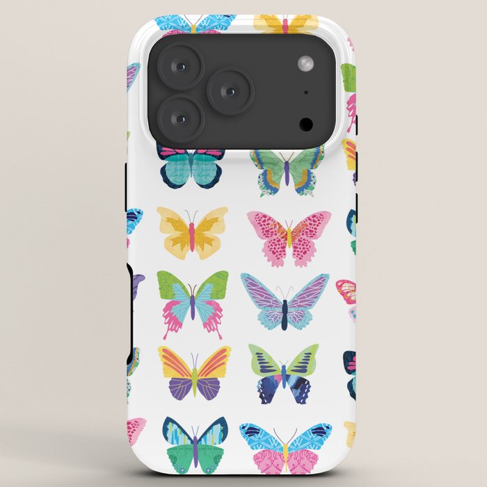 Colorful Butterflies iPhone Case Gallery Image 7