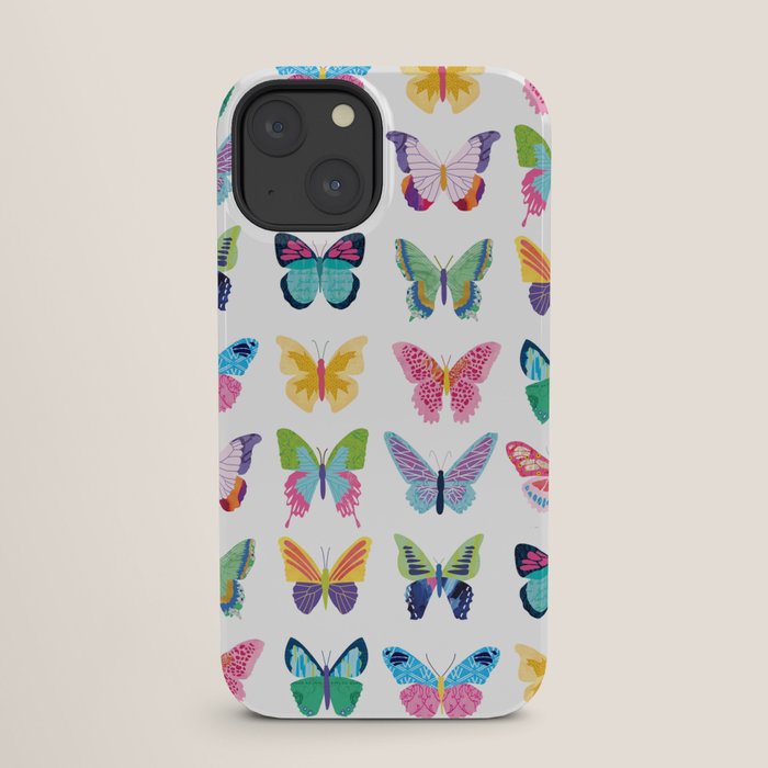 Colorful Butterflies iPhone Case Gallery Image 25