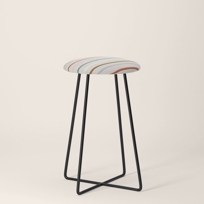 signature stripe Stool Gallery Image 3