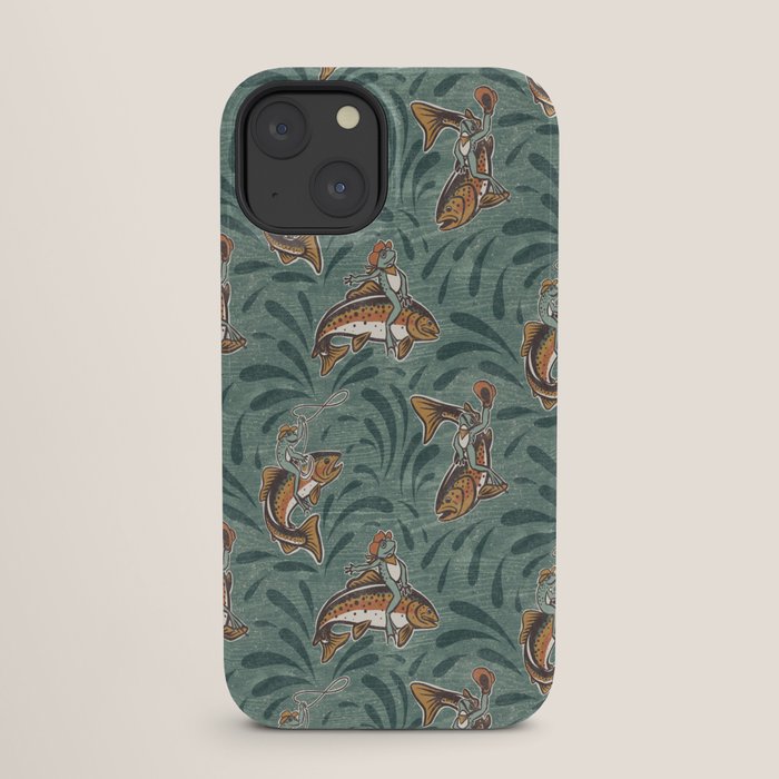 Rodeo Frogs - Green iPhone Case Gallery Image 25