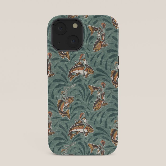 Rodeo Frogs - Green iPhone Case Gallery Image 33
